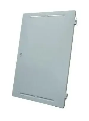 Recessed Gas Meter Box Door - White | BuyMaterials.com