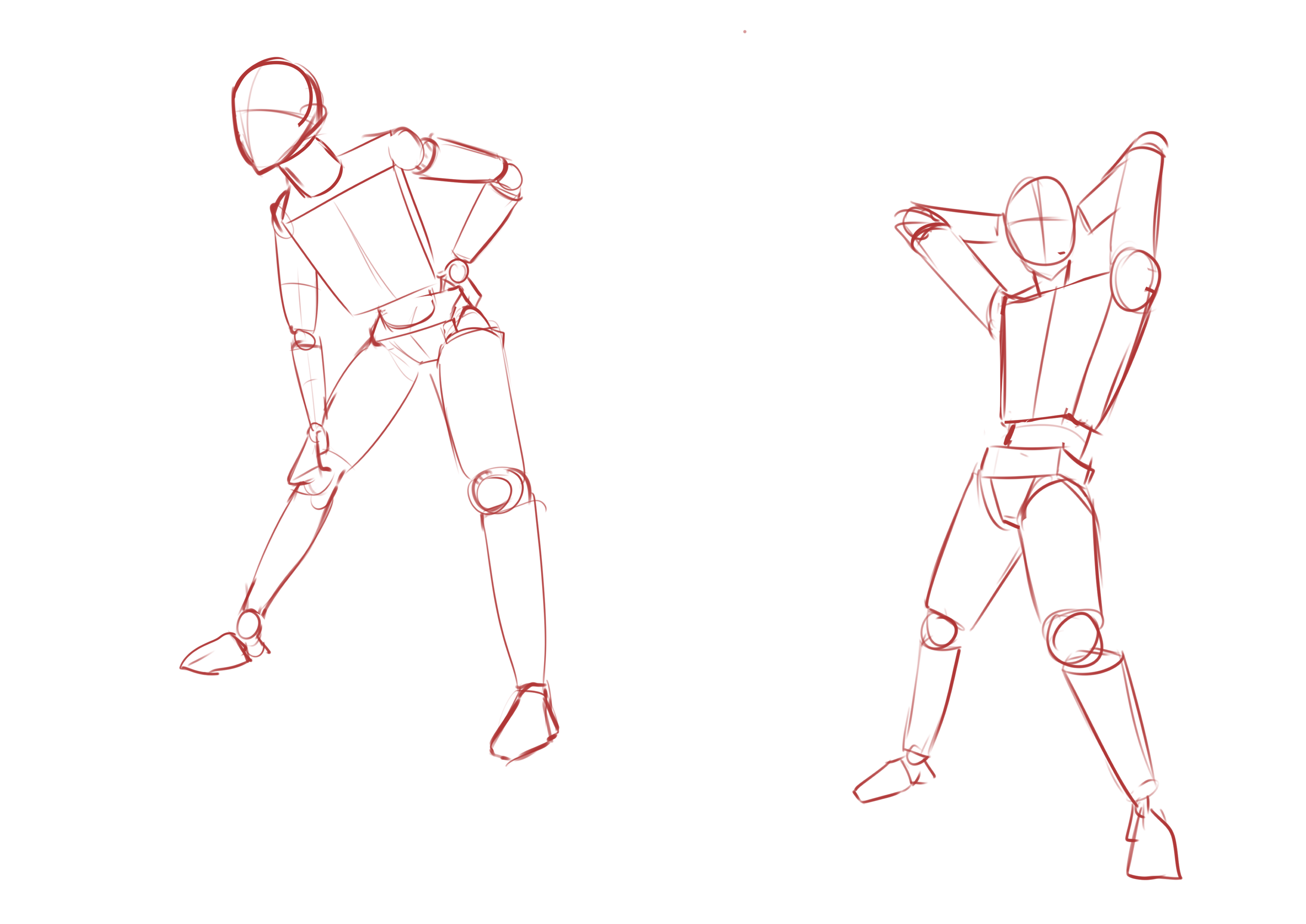 30 Secs pose practice. — TOO Lin