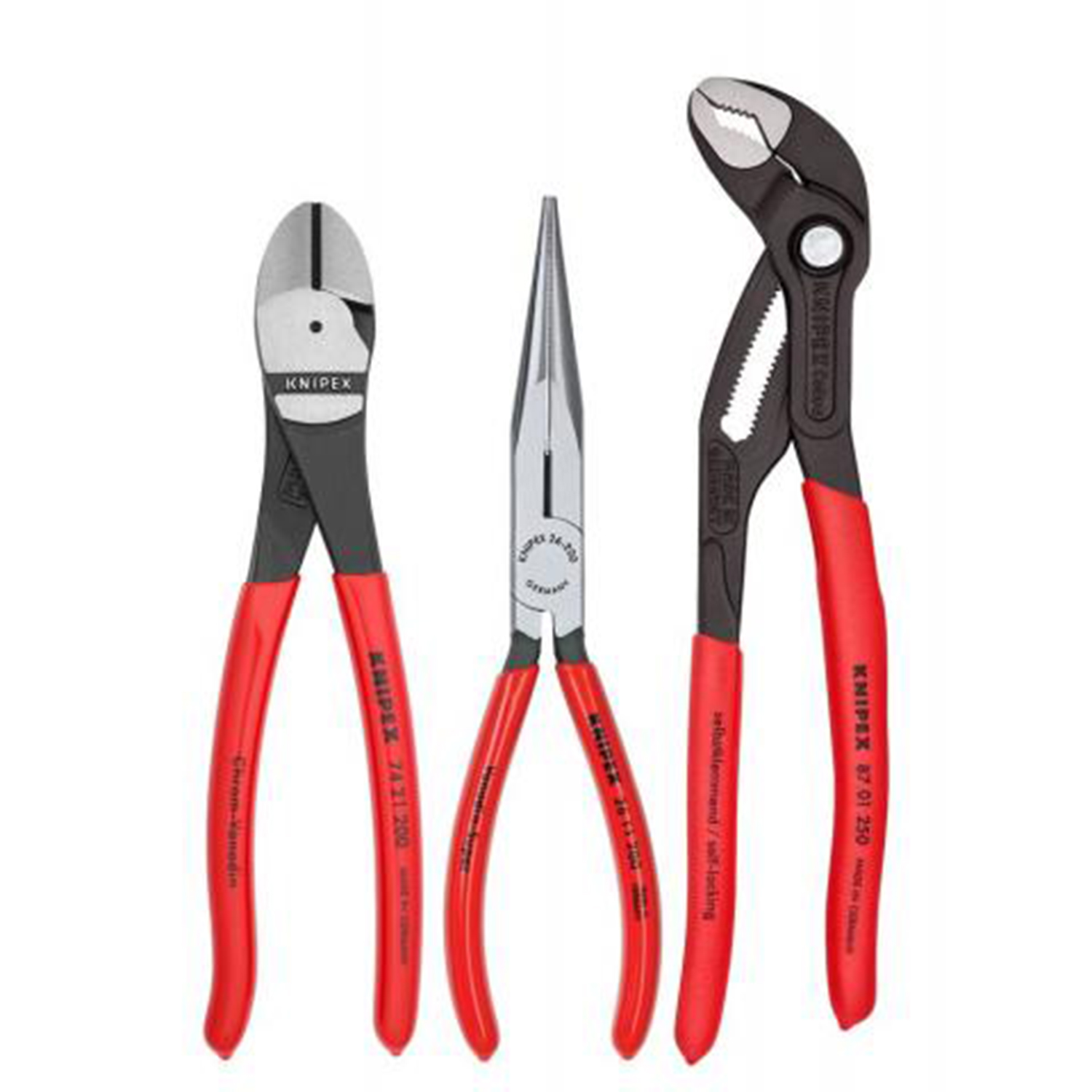 Knipex® 3 Piece Universal Pliers Set with Cobra® Pliers