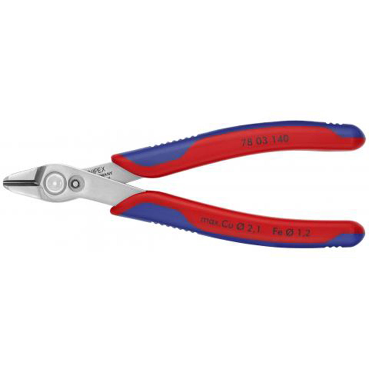 KNIPEX® 5 1/2in Electronics Super Knips® XL