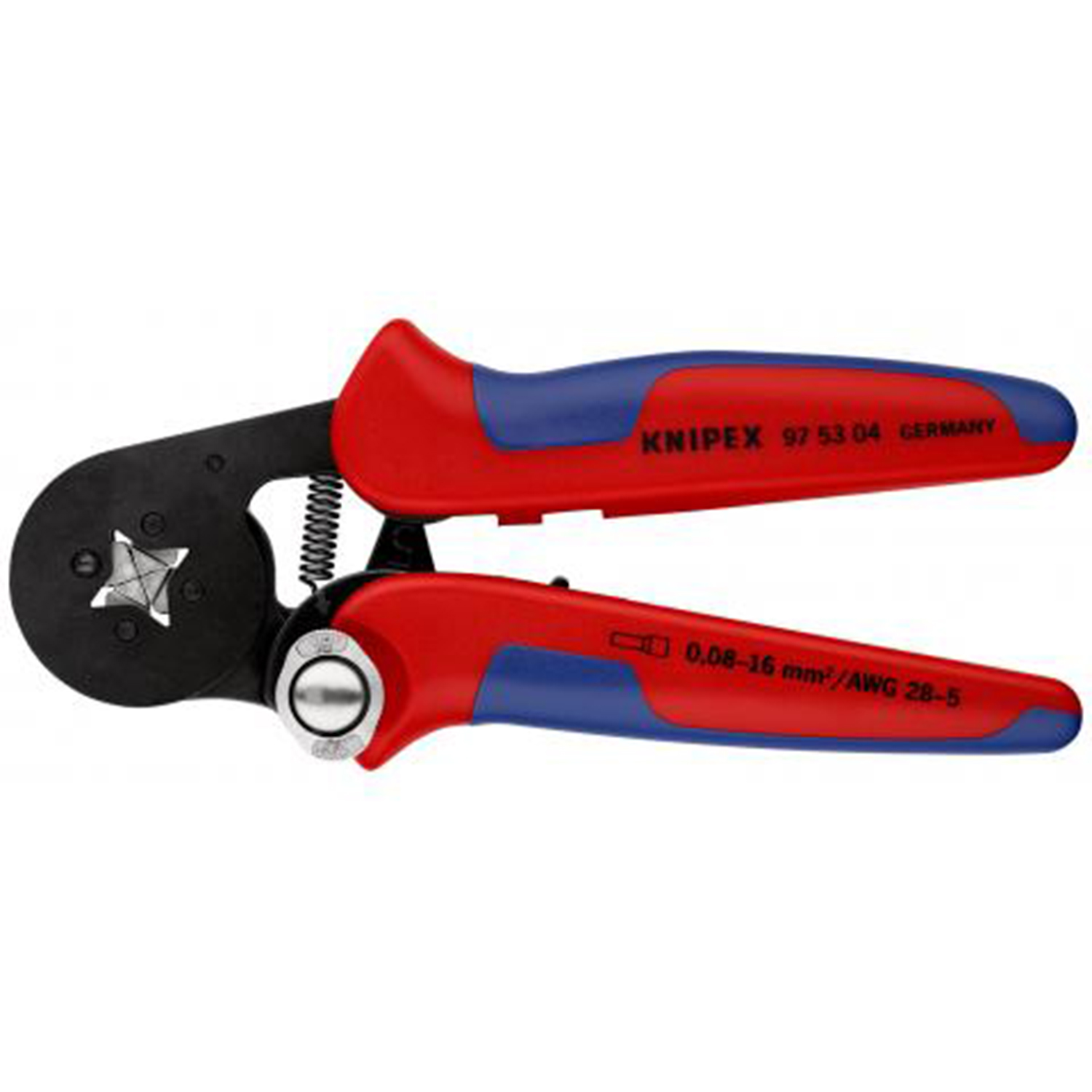 KNIPEX® Self-Adjusting Crimping Pliers for Wire Ferrules