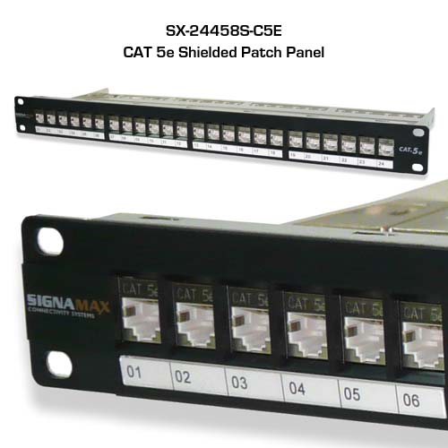 Signamax™ Shielded Patch Panels