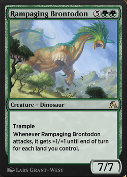 Rampaging Brontodon