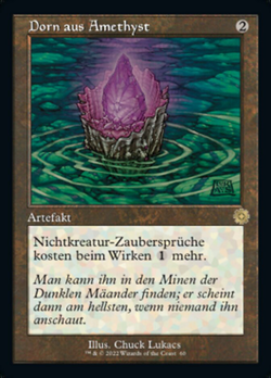 Dorn aus Amethyst