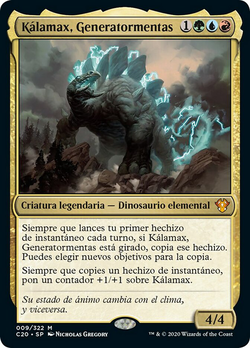 Kálamax, Generatormentas