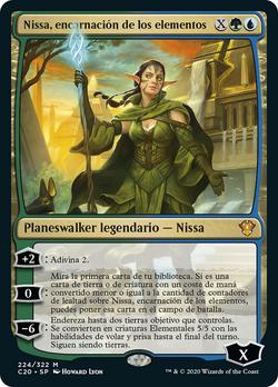 Nissa, encarnación de los elementos image