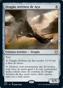 Dragão Avérneo de Aço image