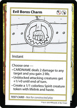 Evil Boros Charm Playtest