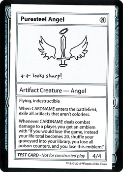 Puresteel Angel Playtest