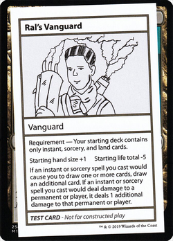 Ral's Vanguard Playtest