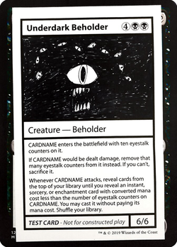 Underdark Beholder Playtest