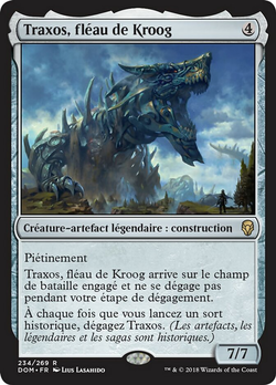 Traxos, Fléau de Kroog