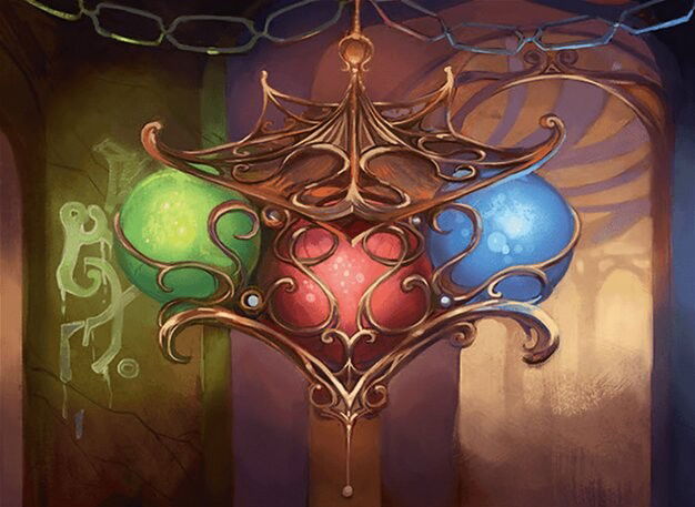 Chromatic Lantern Crop image Wallpaper