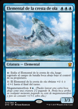 Elemental de la cresta de ola