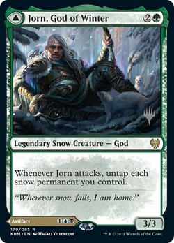 Jorn, God of Winter // Kaldring, the Rimestaff