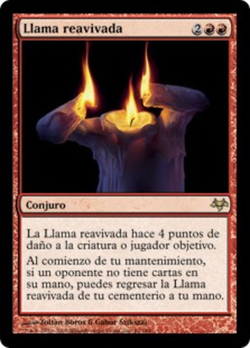 Llama reavivada