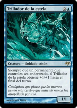 Trillador de la estela