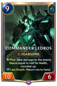 Commander Ledros