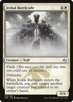 Jeskai Barricade image