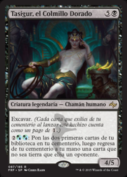 Tasigur, el Colmillo Dorado