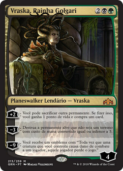 Vraska, Rainha Golgari image