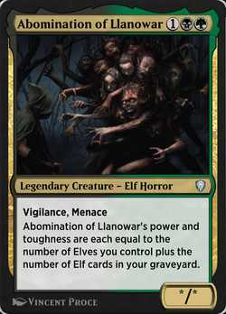 Abomination of Llanowar image