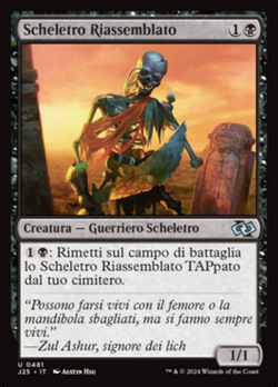 Scheletro Riassemblato