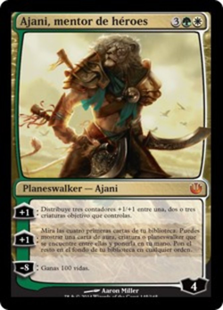 Ajani, mentor de héroes