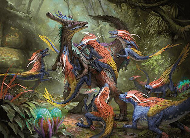 Ranging Raptors Crop image Wallpaper