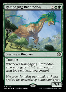 Rampaging Brontodon image