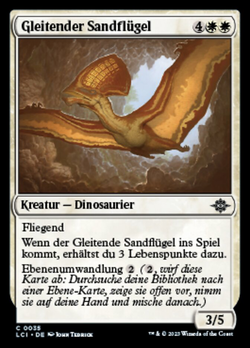 Gleitender Sandflügel