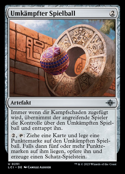 Umkämpfter Spielball