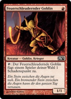 Feuerschleudernder Goblin