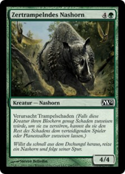 Stampfendes Nashorn