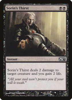 Sorin's Thirst