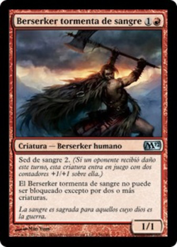 Berserker tormenta de sangre