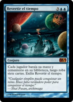 Inversión del tiempo