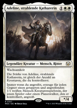 Adeline, strahlende Katharerin image