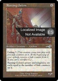 Golem oxidado