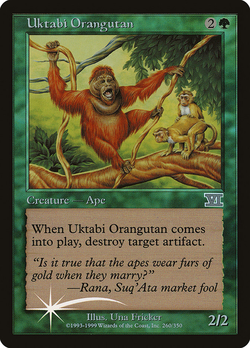 Orangután de Uktabi