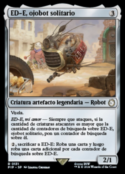 ED-E, ojobot solitario