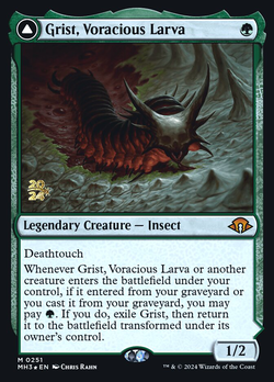 Grist, Voracious Larva // Grist, the Plague Swarm image