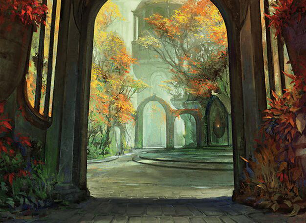 Open the Gates Crop image Wallpaper