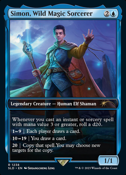 Simon, Wild Magic Sorcerer image