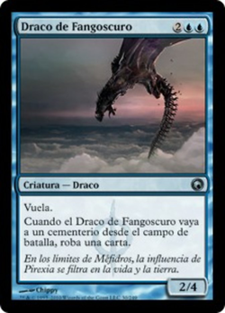 Draco resbaladizo oscuro