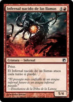 Infernal nacido de las llamas