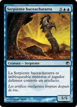 Serpiente buceachatarra