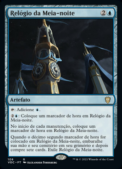 Relógio da meia-noite image