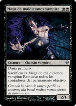 Maga de maldiciones vampira