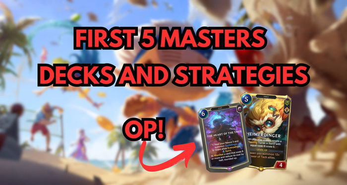 LoR: Top 5 America Players and the Decks They Used to Get to Masters!